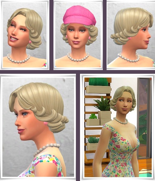 Sims 4 Pam Hair at Birksches Sims Blog