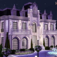 Beverly Hills Mansion At Ruby Red