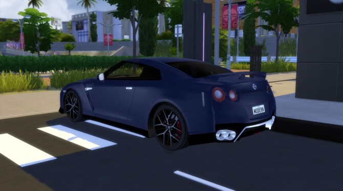 Sims 4 2017 Nissan GT R at Modern Crafter CC