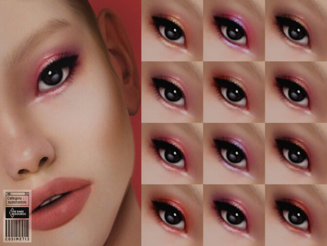 Sims 4 Korean Soft Eyeshadow N35 by cosimetic at TSR