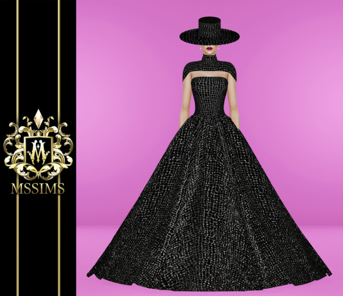Sims 4 FALL 2020 GOWN at MSSIMS