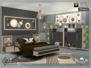 Drowx bedroom by jomsims at TSR