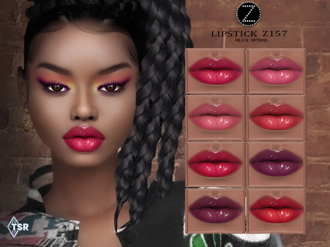 Sims 4 LIPSTICK Z157 by ZENX at TSR
