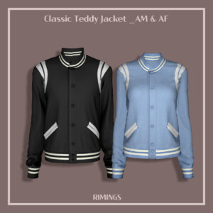 Classic Teddy Jacket at RIMINGs