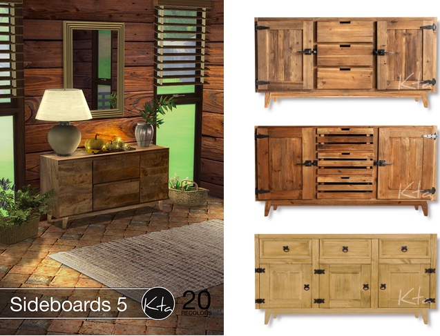 Sims 4 Sideboards 5 at Ktasims