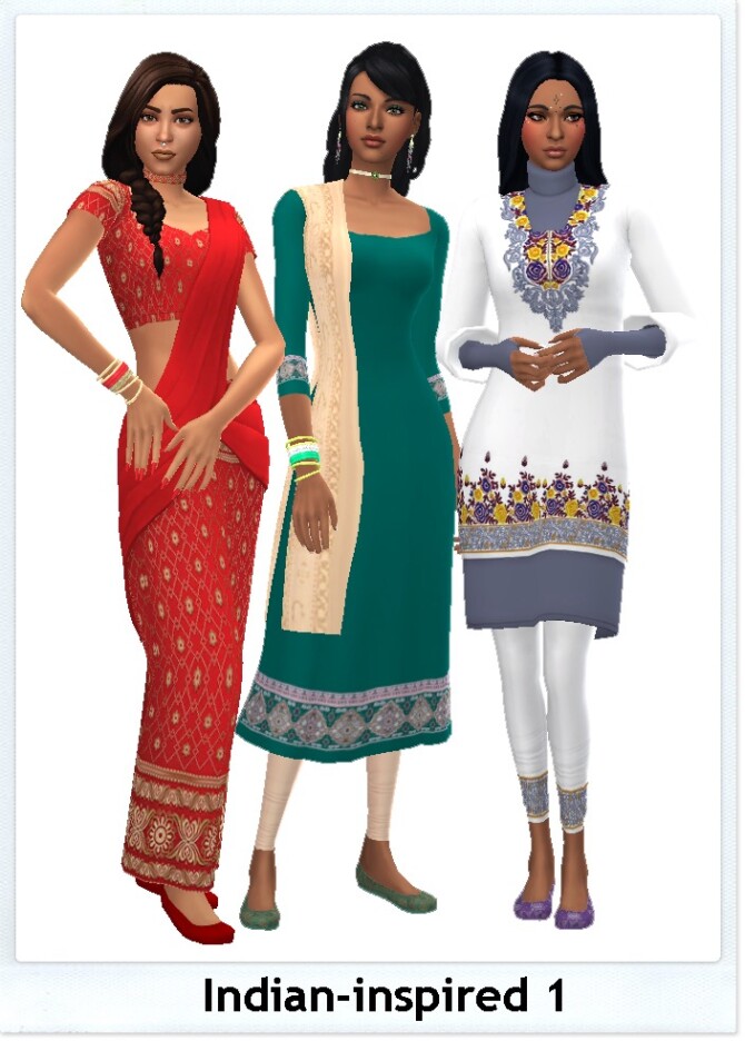Sims 4 Indian inspired 1 at TSR