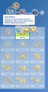 Free Fitness Aspiration By Atillathesim At Mod The Sims 4