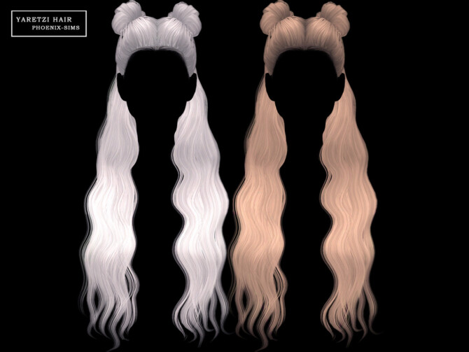 Sims 4 Set including Hairstyles and Jacket at Phoenix Sims