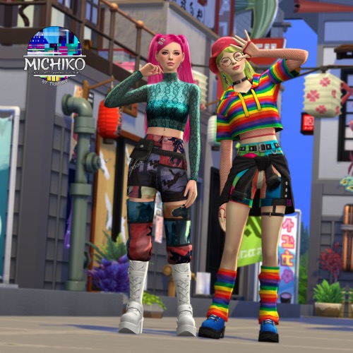 Sims 4 Street Fashion Collection at Trillyke