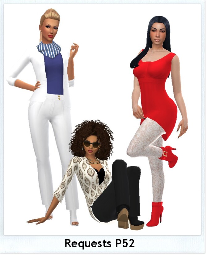 Sims 4 Outfit P52 at Sims4Sue