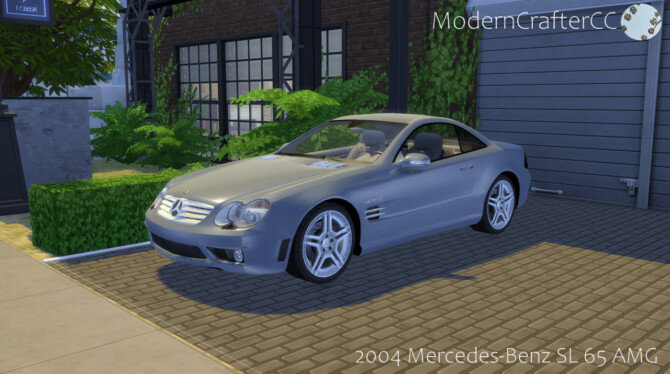 Sims 4 2004 Mercedes Benz SL 65 AMG at Modern Crafter CC