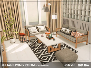 Julian Living Room by xogerardine at TSR