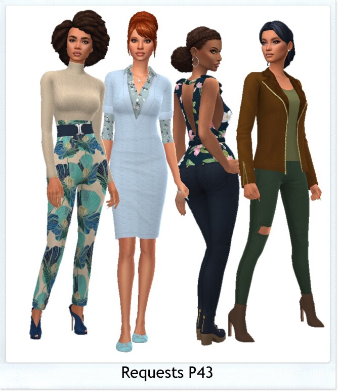 Sims 4 Outfit P43 at Sims4Sue