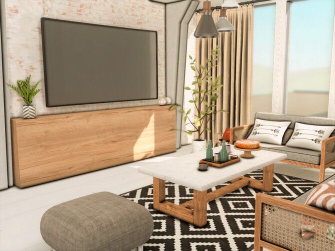 Sims 4 Julian Living Room by xogerardine at TSR