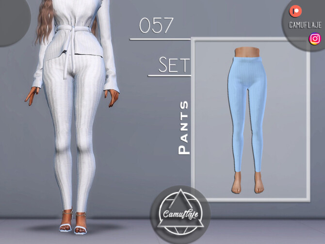 Sims 4 SET 057   Pants by Camuflaje at TSR