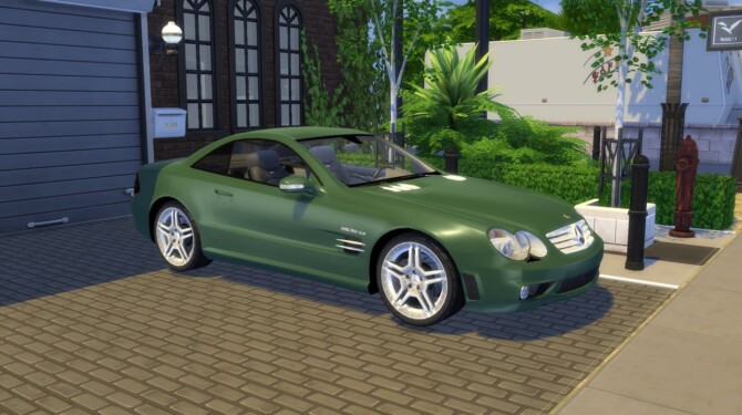 Sims 4 2004 Mercedes Benz SL 65 AMG at Modern Crafter CC