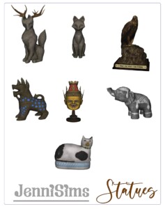 STATUES DECORATIVE at Jenni Sims