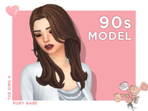 90s Model Hair at Gorgeous Sims