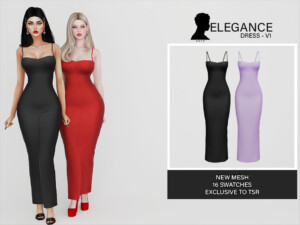 Elegance (Dress V1) by Beto_ae0 at TSR