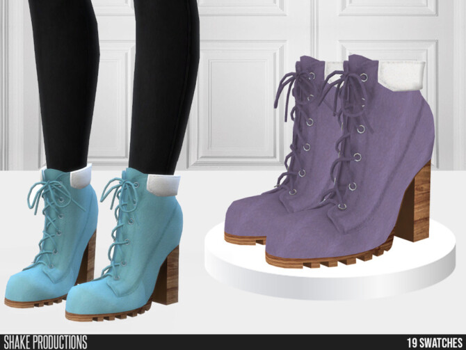 Sims 4 858   High Heel Boots by ShakeProductions at TSR