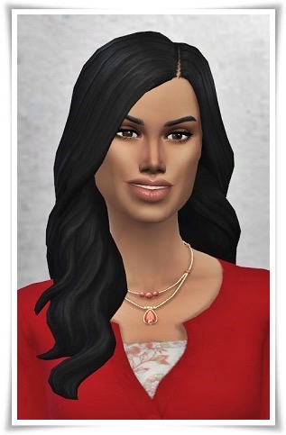 Sims 4 Kristina Hair Part II at Birksches Sims Blog