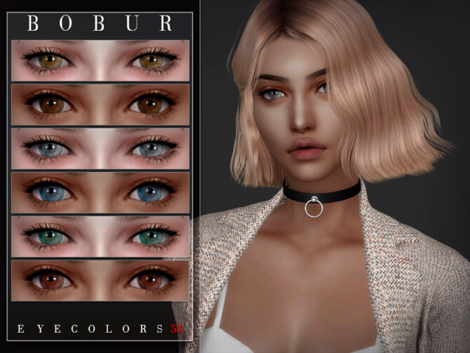 Sims 4 Eyecolors 58 by Bobur3 at TSR