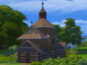 Ukrainan Church at KyriaT’s Sims 4 World
