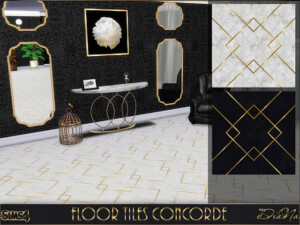 Floor tiles Concorde at DiaNa Sims 4