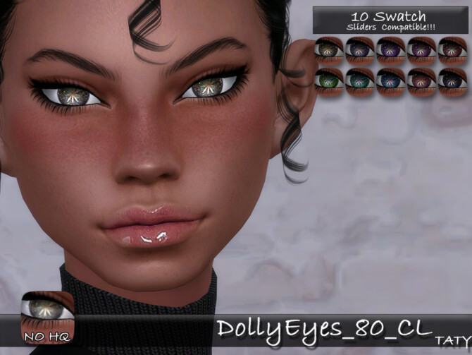 Sims 4 DollyEyes 80 by tatygagg at TSR