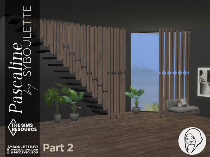 Sims 4 Pascaline set   Room dividers part 2 by Syboubou at TSR
