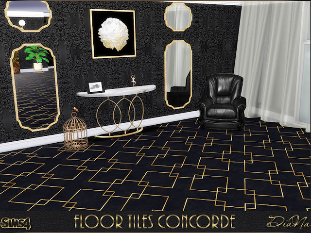 Sims 4 Floor tiles Concorde at DiaNa Sims 4