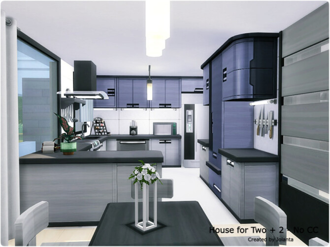 Sims 4 House for Two + 2  by jolanta at TSR