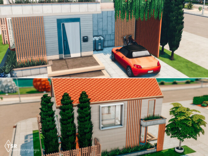Sims 4 Marigold   Modern Eco Home by Summerr Plays at TSR