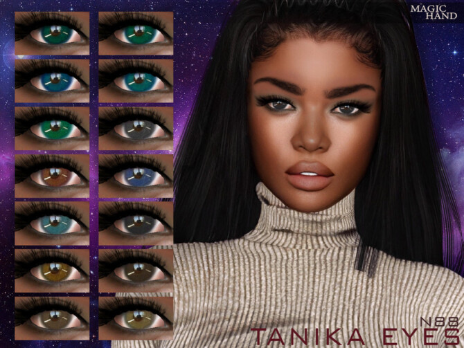 Sims 4 Tanika Eyes N88 by MagicHand at TSR