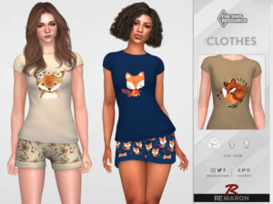 PJ Fox Shirt 01 for Female by remaron at TSR