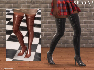 SHAYNA Boots by Plumbobs n Fries at TSR