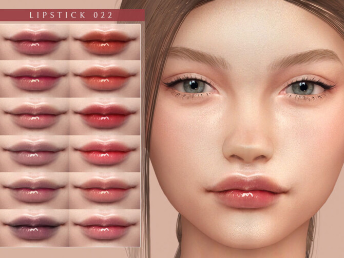 Sims 4 Lipstick 022 at Lutessa