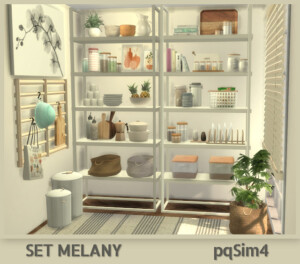 Set Melany at pqSims4