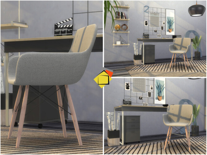 Sims 4 Emporia Study Room by Onyxium at TSR