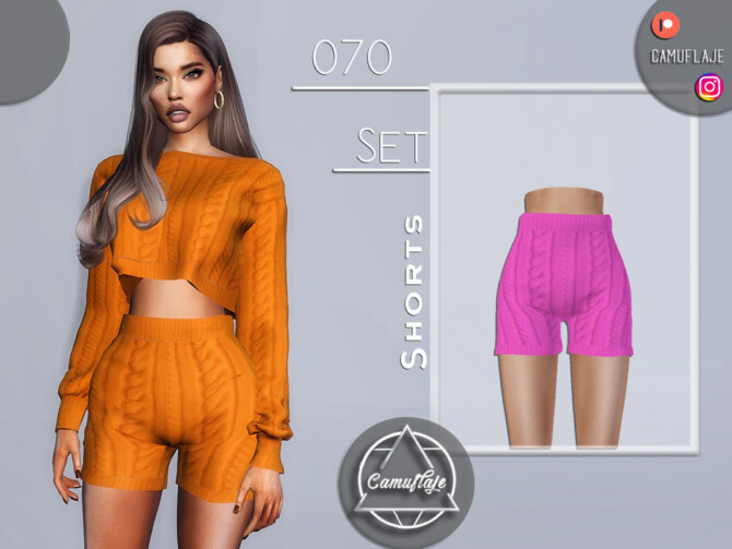 Sims 4 SET 070   Shorts by Camuflaje at TSR