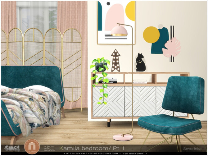 Sims 4 Mid Century Modern   Kamila Pt.I by Severinka  at TSR