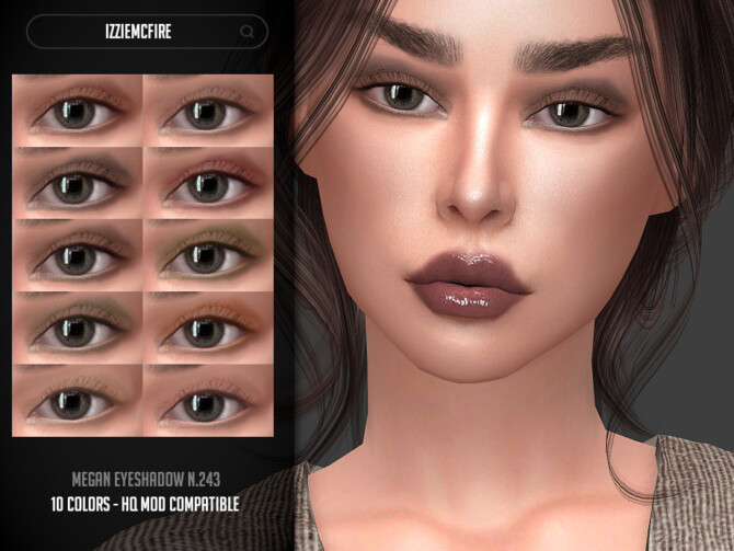Sims 4 IMF Megan Eyeshadow N.243 by IzzieMcFire at TSR