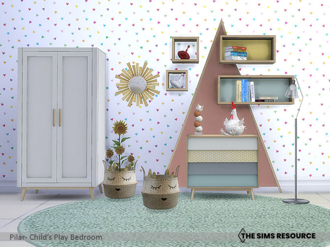 Sims 4 Childs Play Bedroom by Pilar at TSR