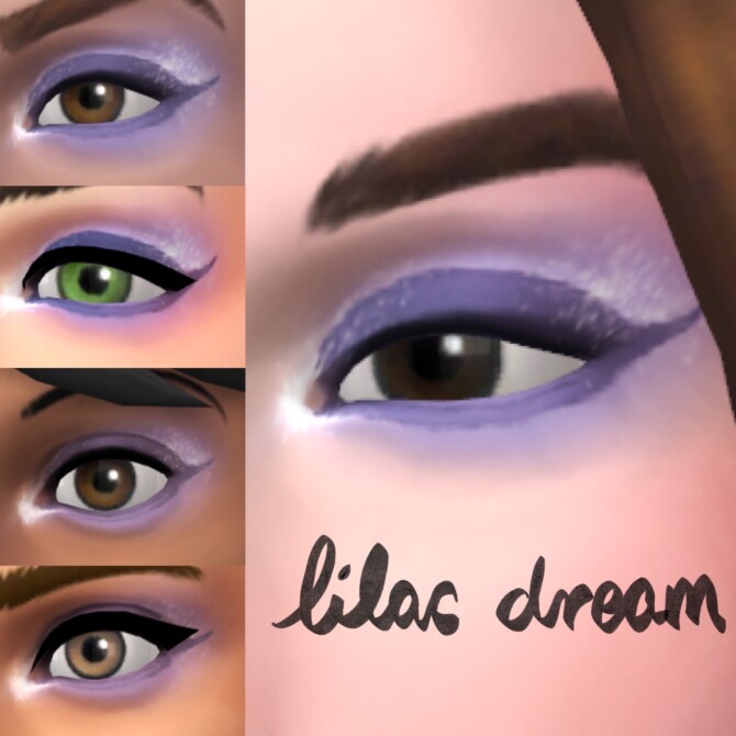 Sims 4 Starlight Eyeshadow by Persephon3 at Mod The Sims 4