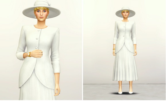 Sims 4 S4 Princess of Dress VI at Rusty Nail