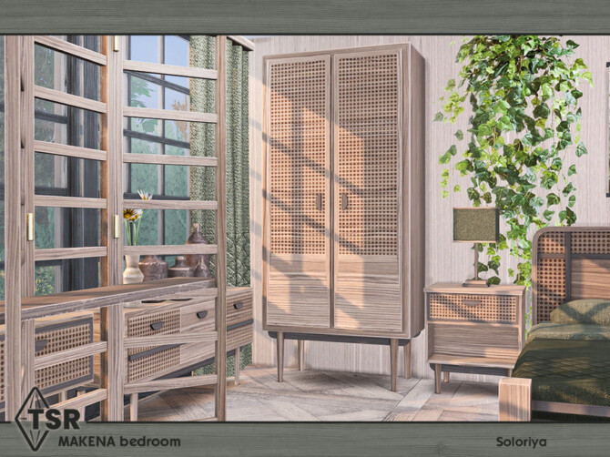 Sims 4 Makena Bedroom by soloriya at TSR