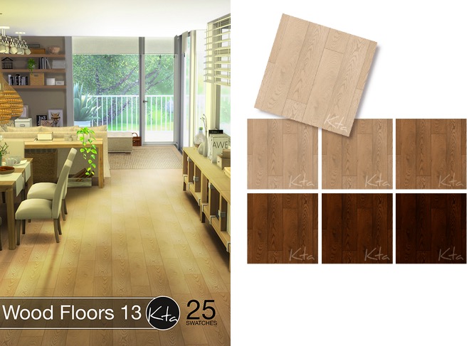 Sims 4 Wood Floors 13 at Ktasims