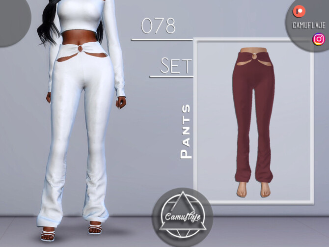 Sims 4 SET 078   Pants by Camuflaje at TSR