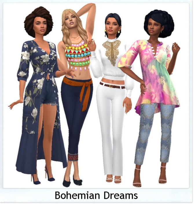 Sims 4 BOHEMIAN DREAMS at TSR
