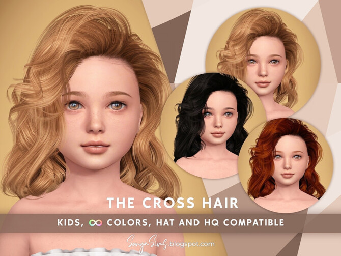 Sims 4 The Cross Hair KIDS by SonyaSimsCC at TSR